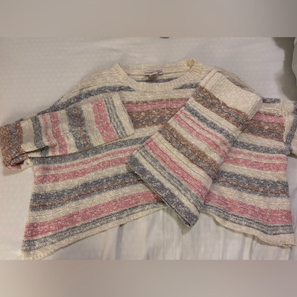 Striped Multicolor Pajama Top